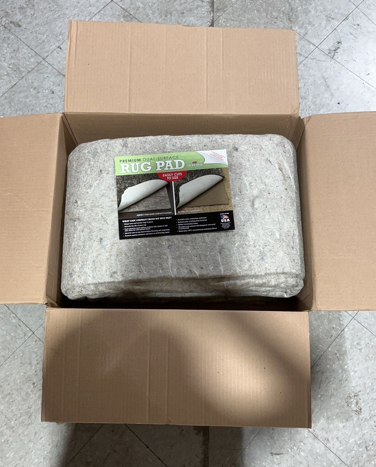 All Surface Rug Pad 8X10  – Rugs Household Product | Item #786965-LIKE NEW