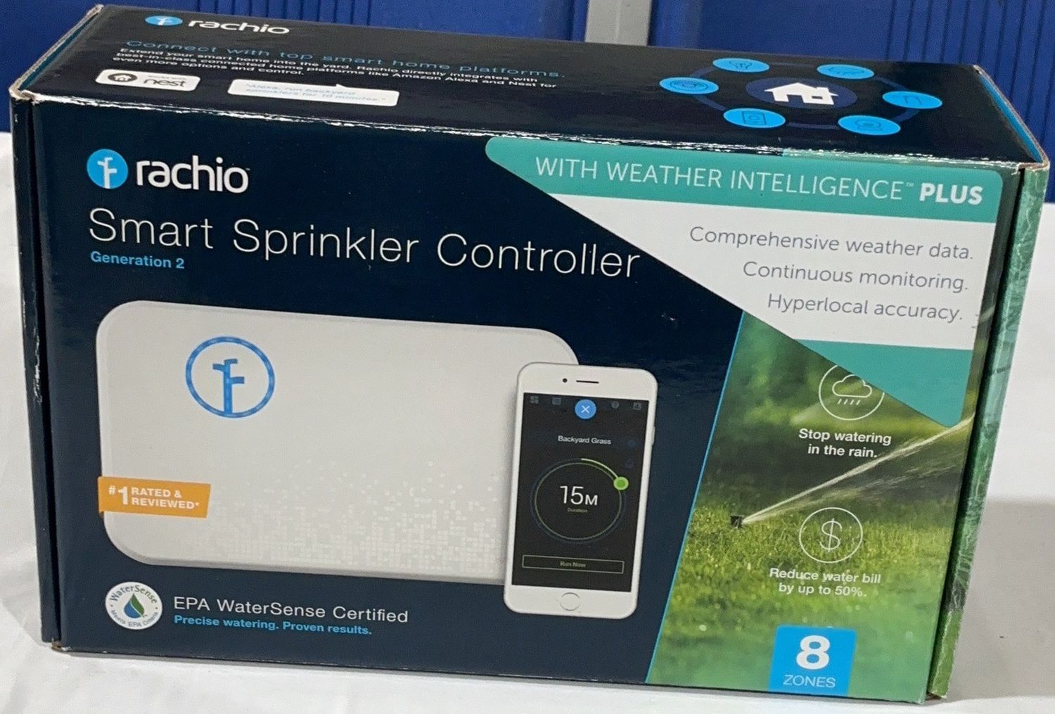 Rachio 8 Zone Sprinkler  – Household Essentials Household Product | Item #1245466-OPEN BOX
