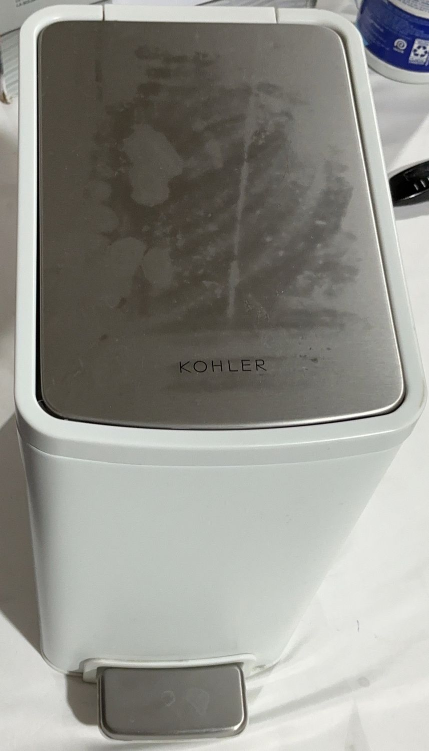 Kohler 6L Step Cans 2Pk  – Kitchen And Dining Furniture Household Product | Item #1600302-OPEN BOX