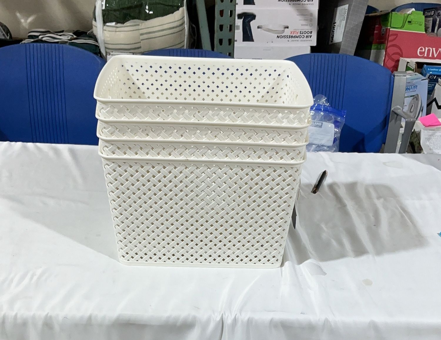 Baum Baskeweave Baskets  – Storage Household Product | Item #1613254-OPEN BOX