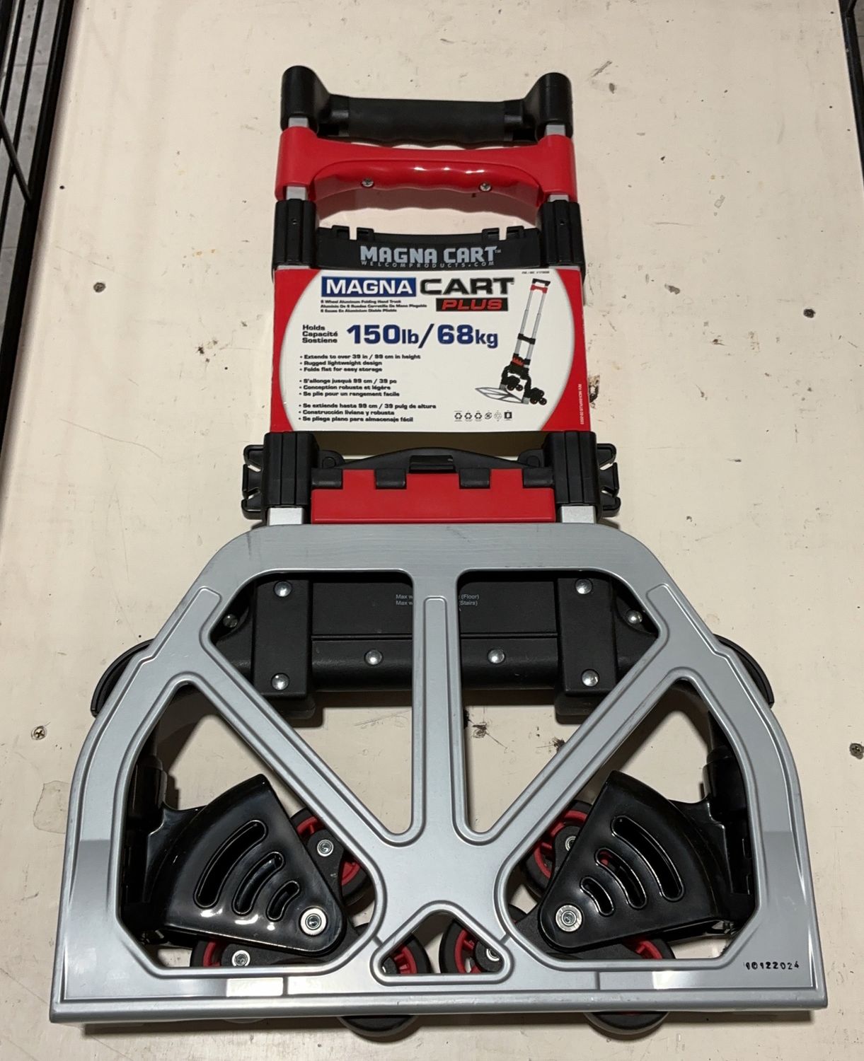 Magna 6 Wheel Hand Truck  – Building And Hardware Household Product | Item #1718598-LIKE NEW