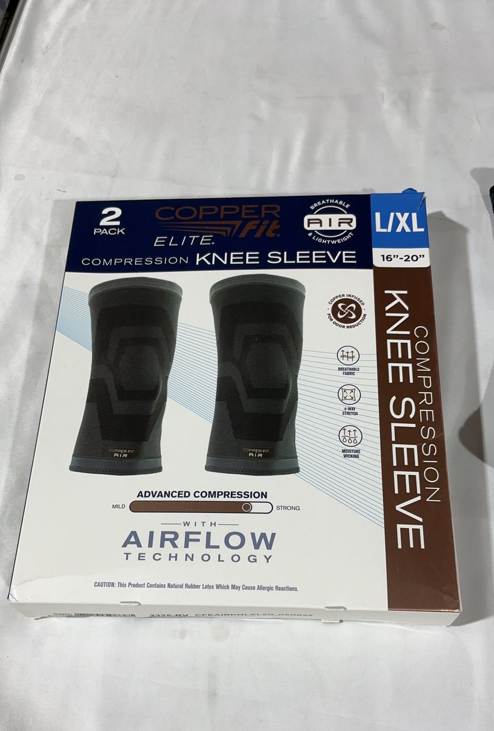 Copper Fit Air Sm/Md Knee  – Mixed Lots Household Product | Item #1740695