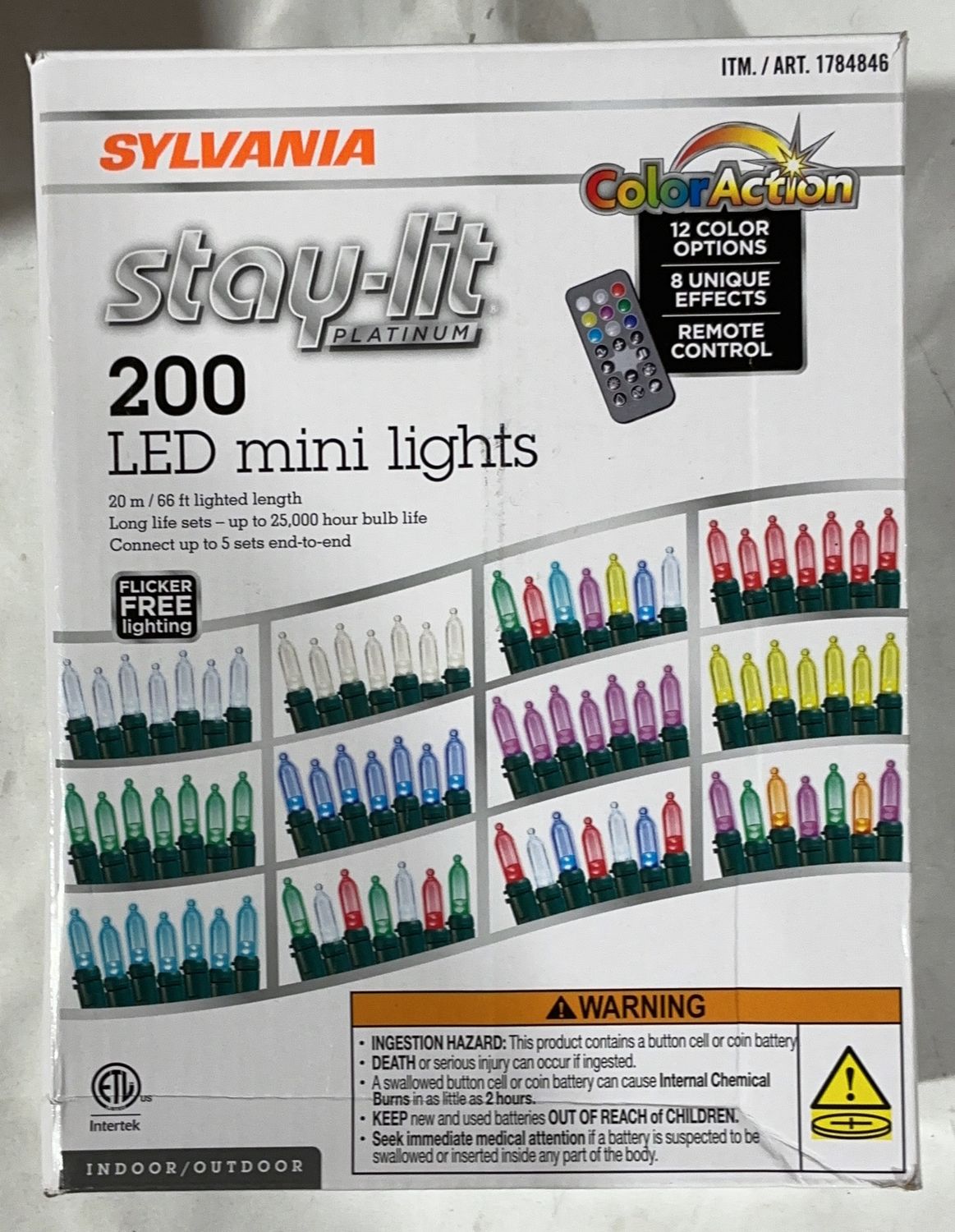 Sylvania Color Action  – Mixed Groceries Household Product | Item #1784846-OPEN BOX