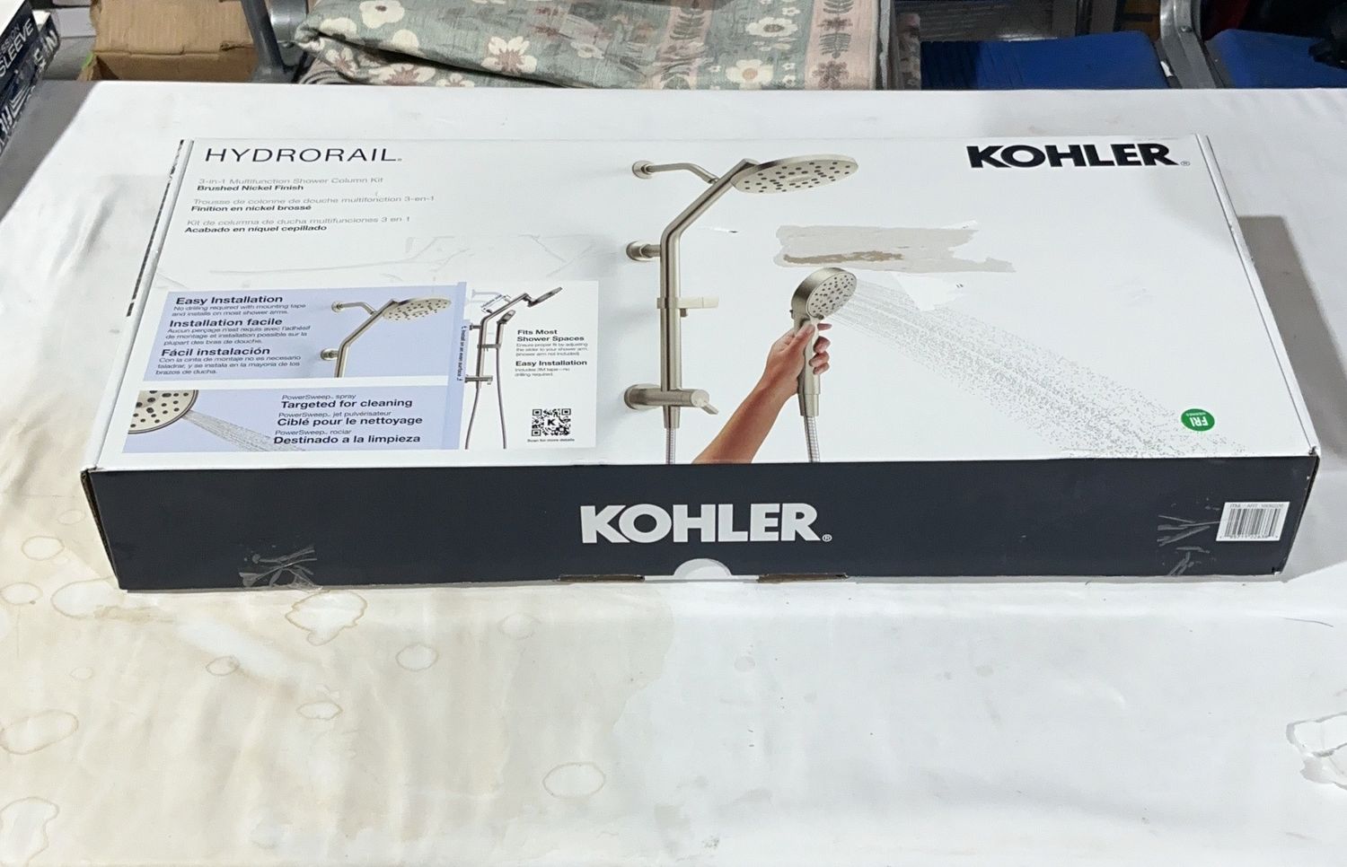 Kohler Hydrorail Bn  – Bathroom Fixtures Household Product | Item #1806226-OPEN BOX