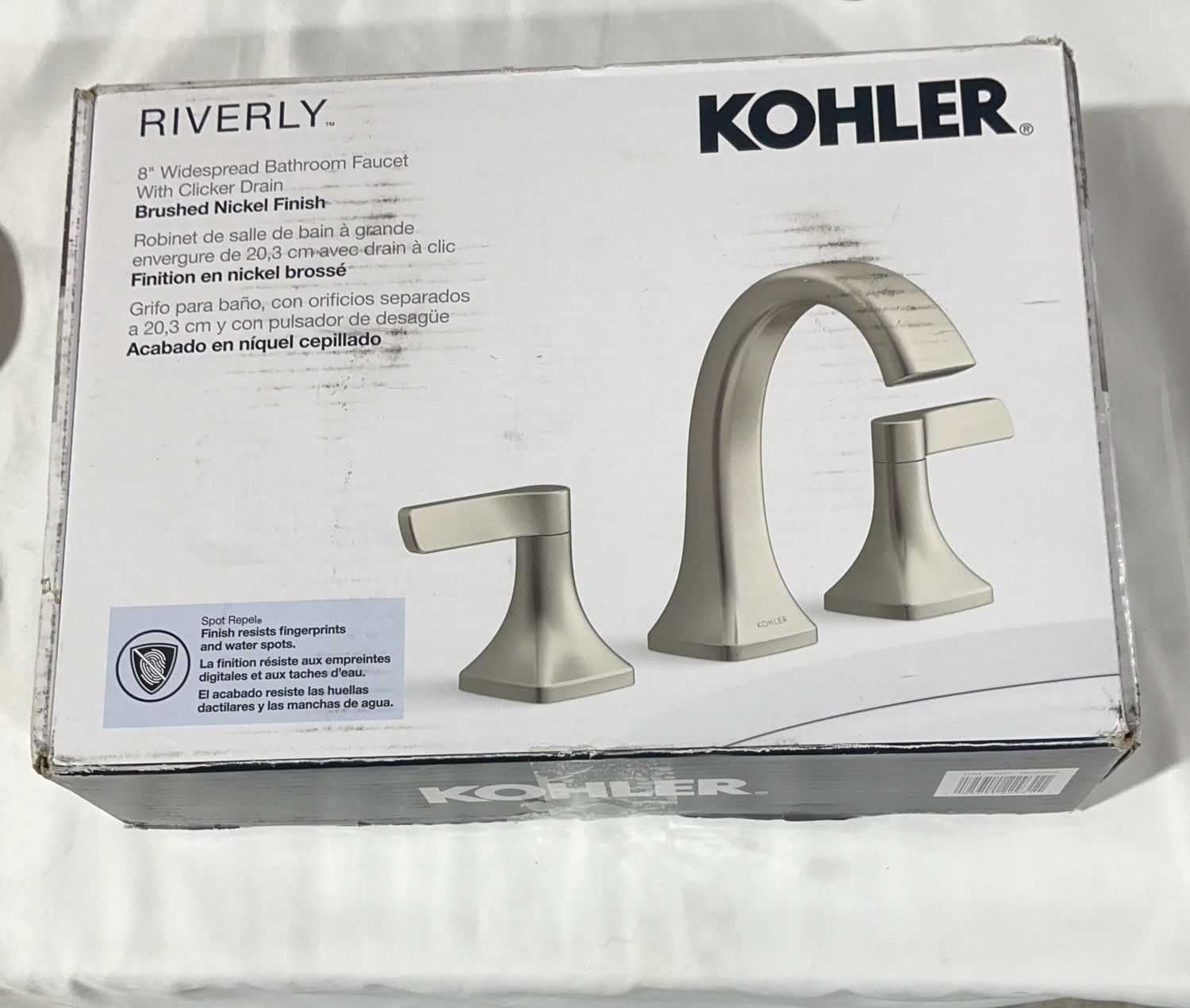 Kohler Riverly Wide  – Bathroom Fixtures Household Product | Item #1806303-OPEN BOX
