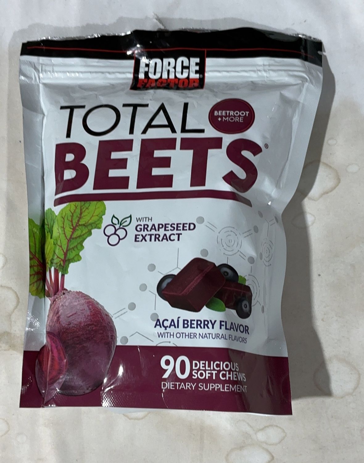 Force Factor Total Beets  – Vitamins And Supplements Household Product | Item #1812047-OPEN BOX