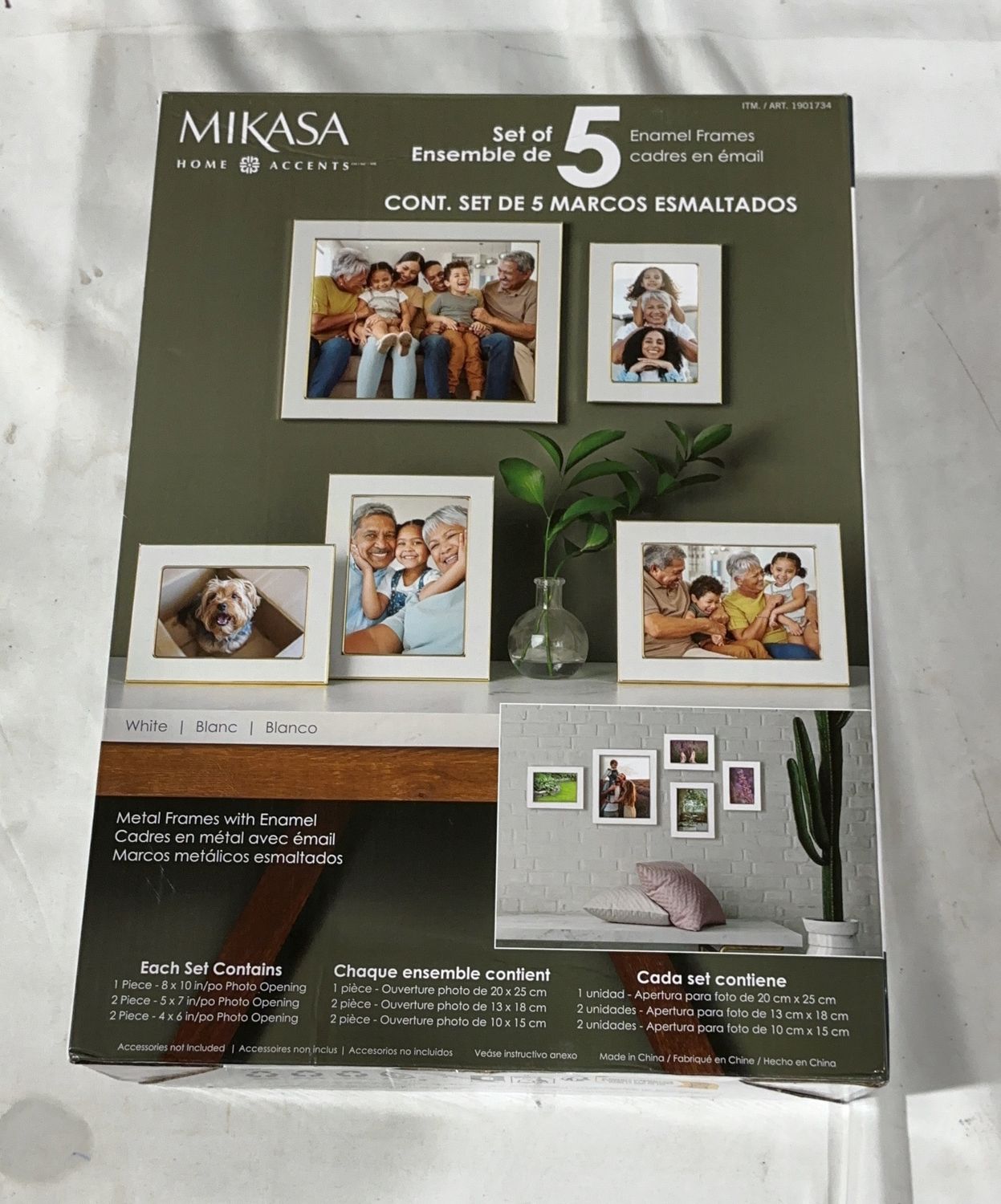Mikasa Enamel Frames  – Home Decor Household Product | Item #1901734-LIKE NEW