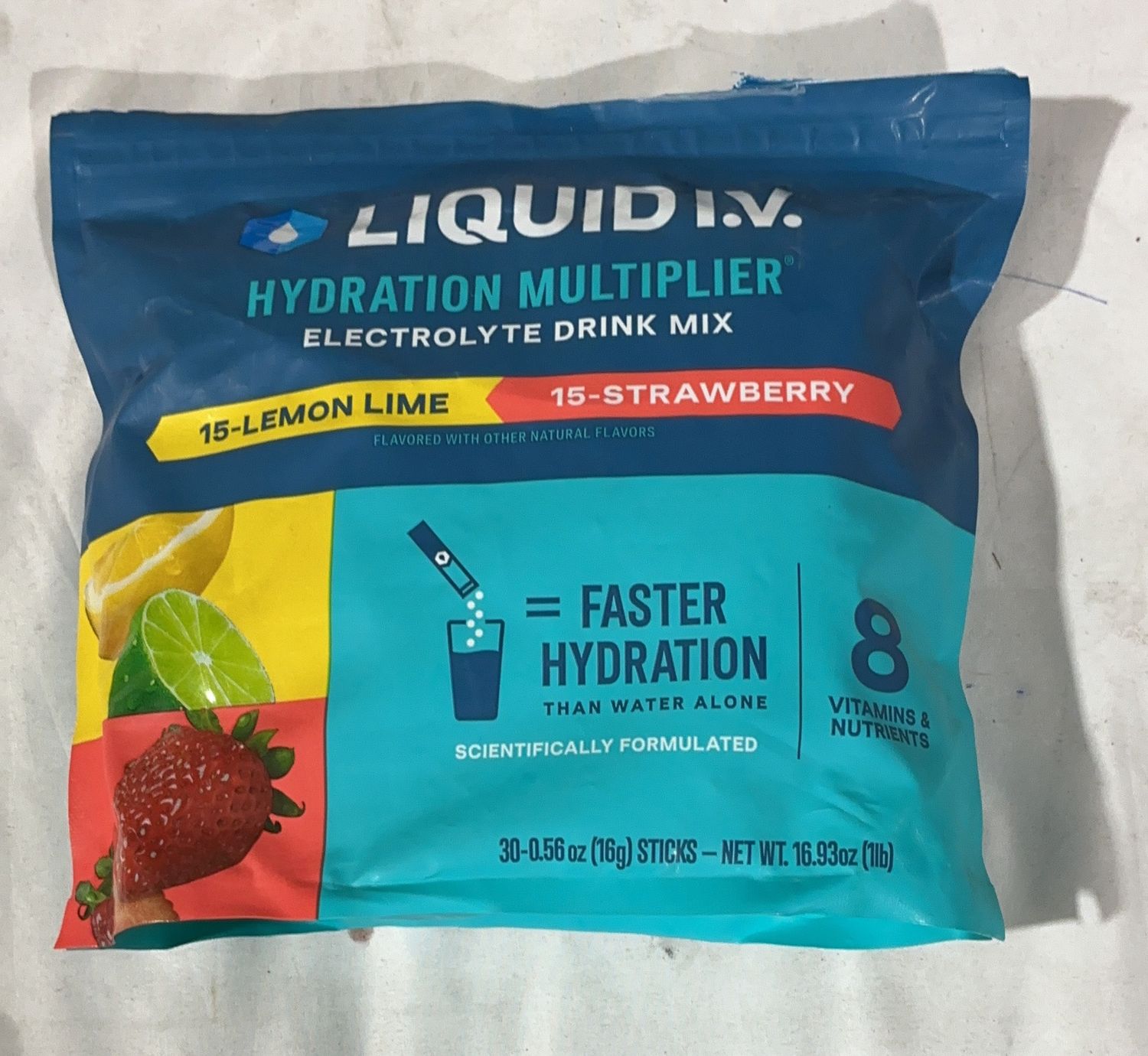 Liquid Iv Variety Pack  – Vitamins And Supplements Household Product | Item #1932071-OPEN BOX