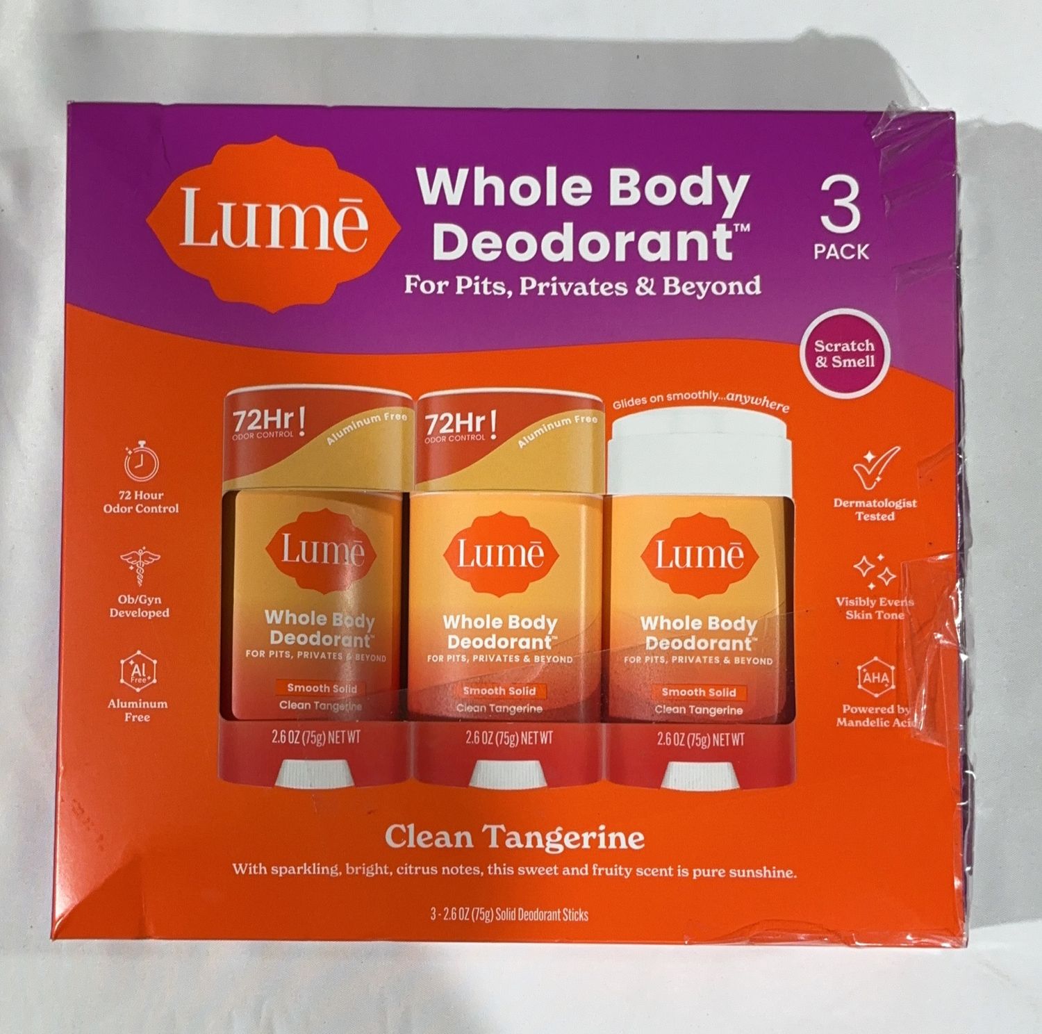 Lume Whole Body Deo  – Personal Care Household Product | Item #1936909-OPEN BOX