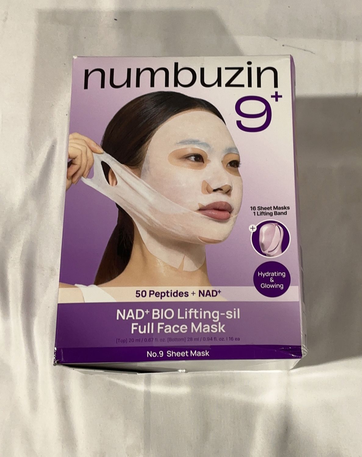 Numbuzin No 9. Sheet Mask  – Personal Care Household Product | Item #1980423-OPEN BOX.