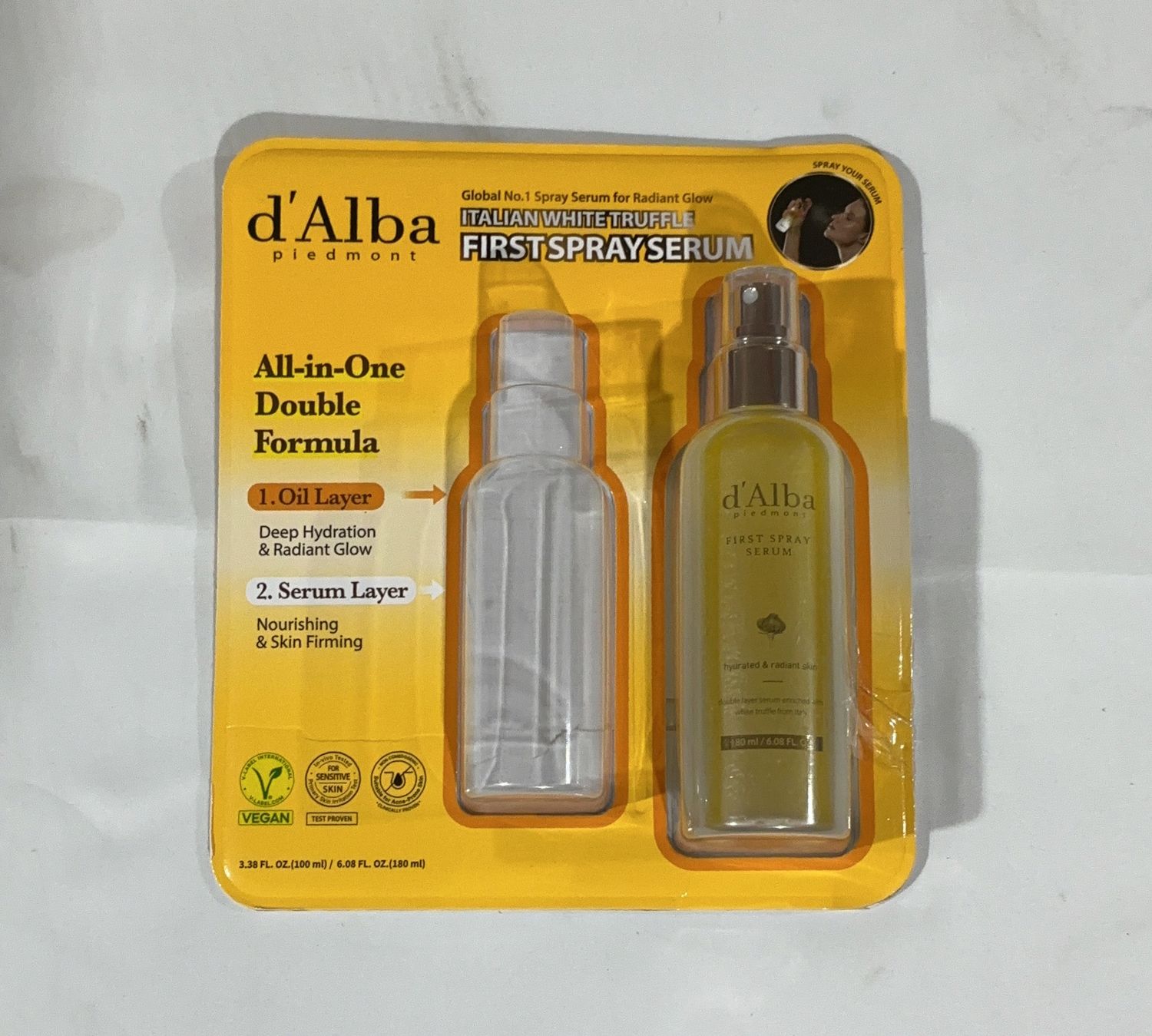 D'Alba Truffle Spray 2-Pk  – Personal Care Household Product | Item #1988969-USED