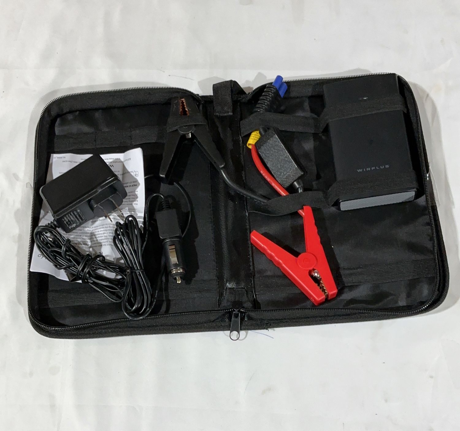 Lithium Jump Starter Blk  – Mixed Automotive Supplies Household Product | Item #750766-OPEN BOX