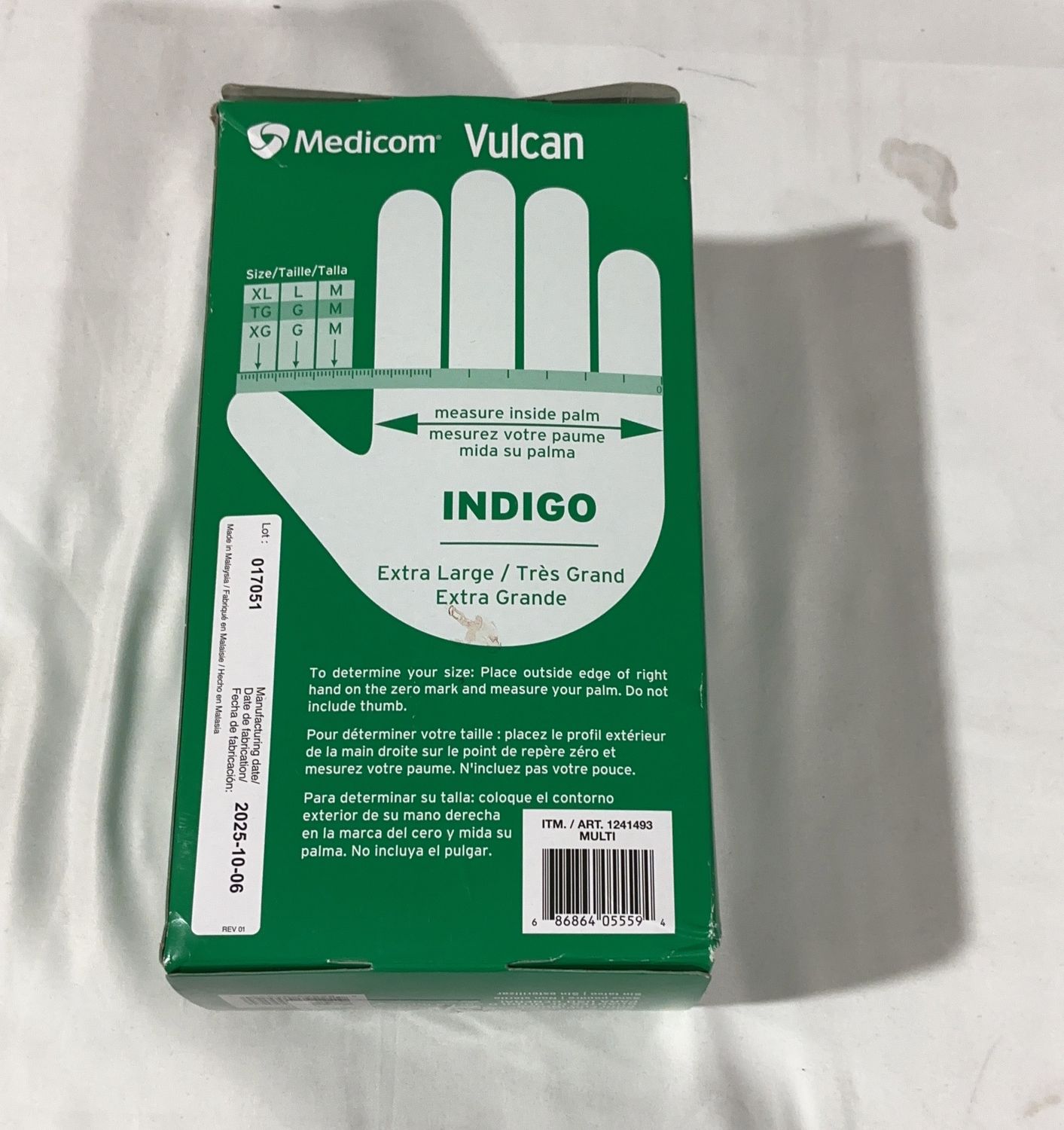 Vulcan Nitrile Gloves Xlg  – Automotive Accessories Household Product | Item #1241493-OPEN BOX