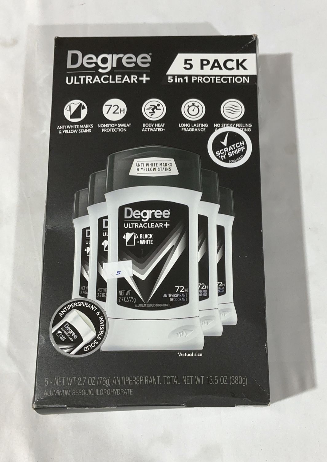 Degree Ultraclear Apdo  – Personal Care Household Product | Item #1613181-OPEN BOX