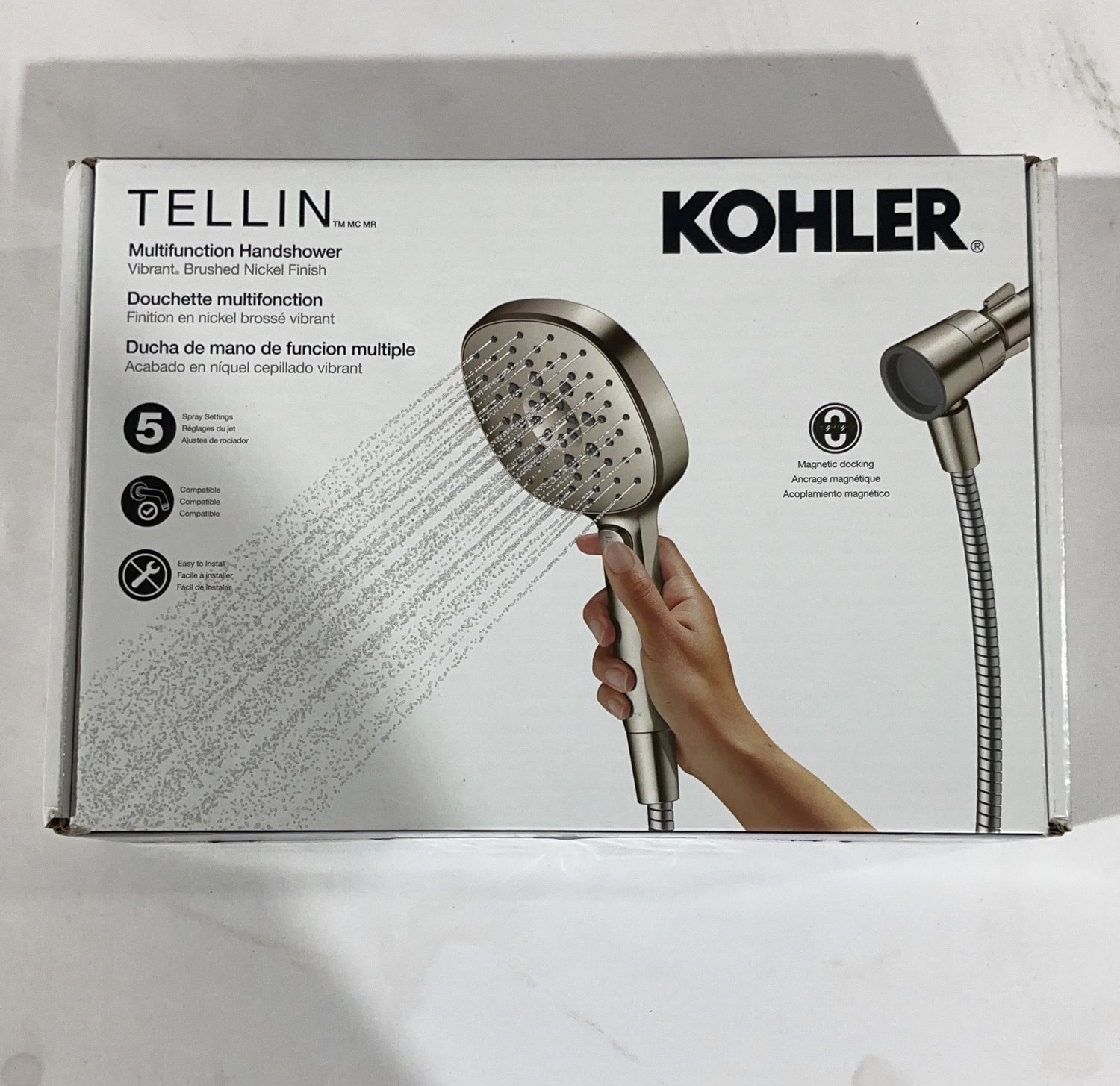 Kohler Tellin Handheld  – Bathroom Fixtures Household Product | Item #1718570-OPEN BOX