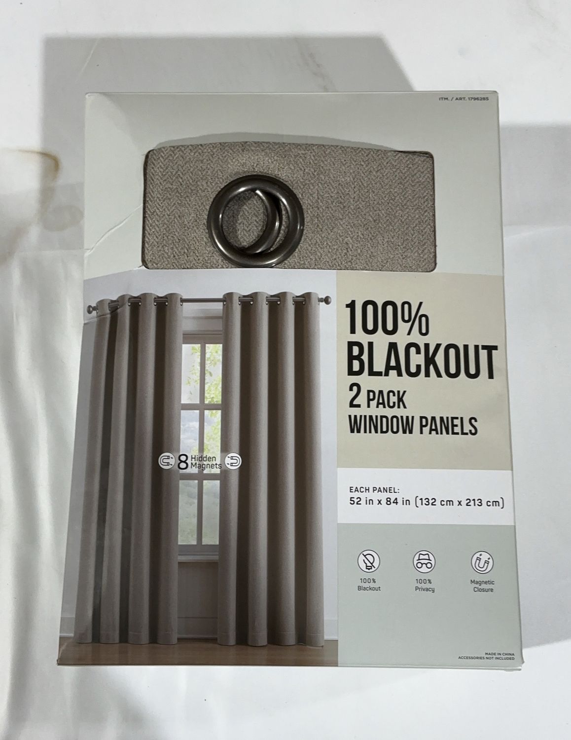 Piper B/O Curtain  – Home Decor Household Product | Item #1796285-LIKE NEW