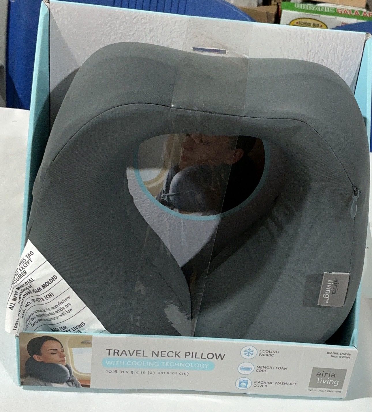 Airia Living Trvl Pillow  – Bedding Household Product | Item #1796309-OPEN BOX