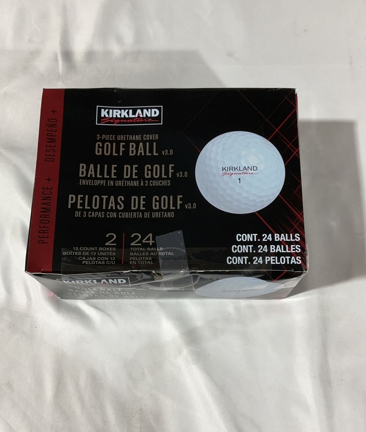 Ks 3Pc Golf Ball V3.0  – Sports Equipment Household Product | Item #1819440-OPEN BOX