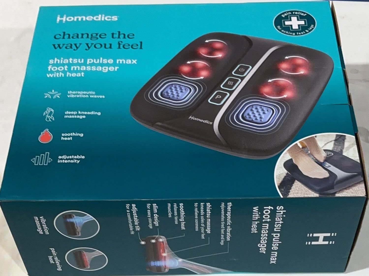 Homedics Footpulse  – Personal Care Household Product | Item #1836869-NEW