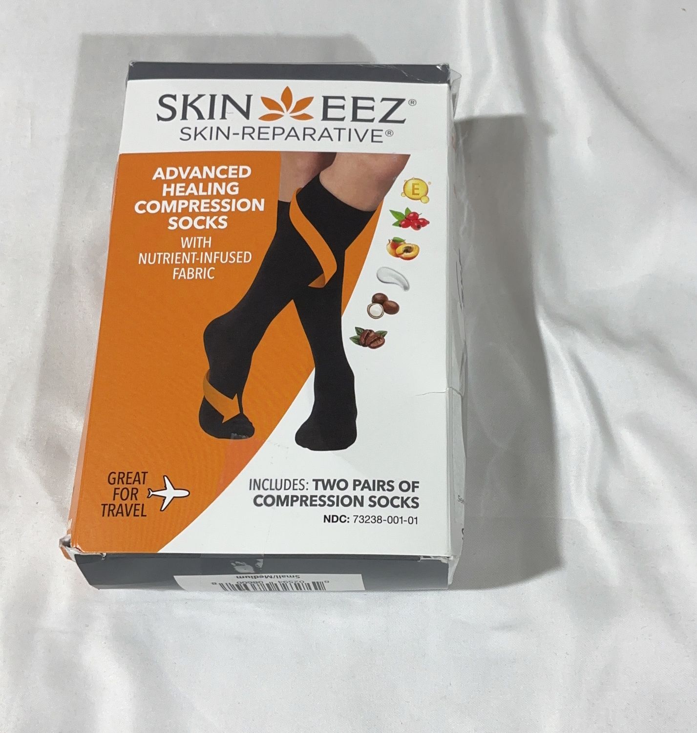 Skineez Compression Sock  – Personal Care Household Product | Item #1847836-OPEN BOX