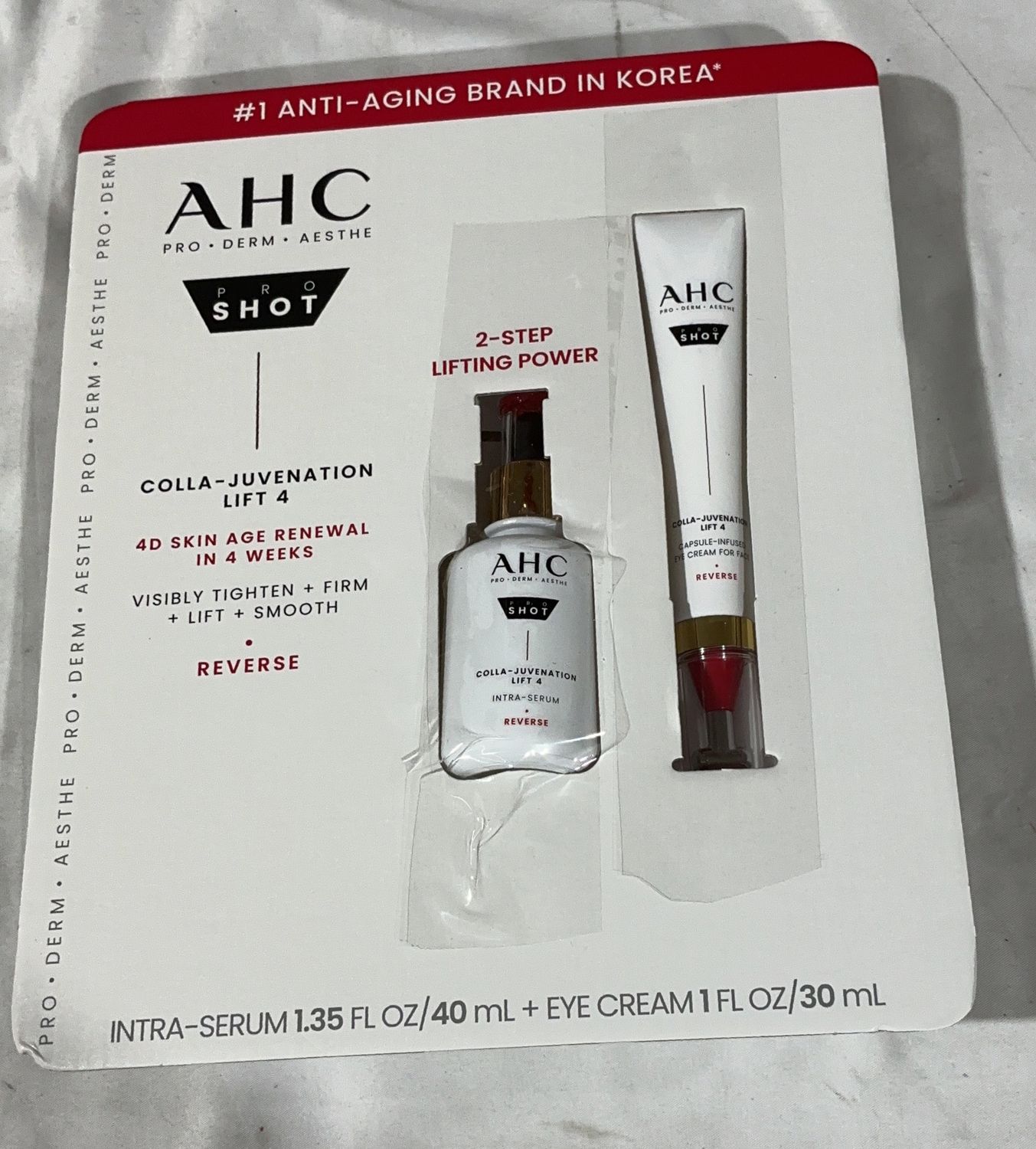 Ahc Serum + Eye Cream  – Personal Care Household Product | Item #1878348-LIKE NEW
