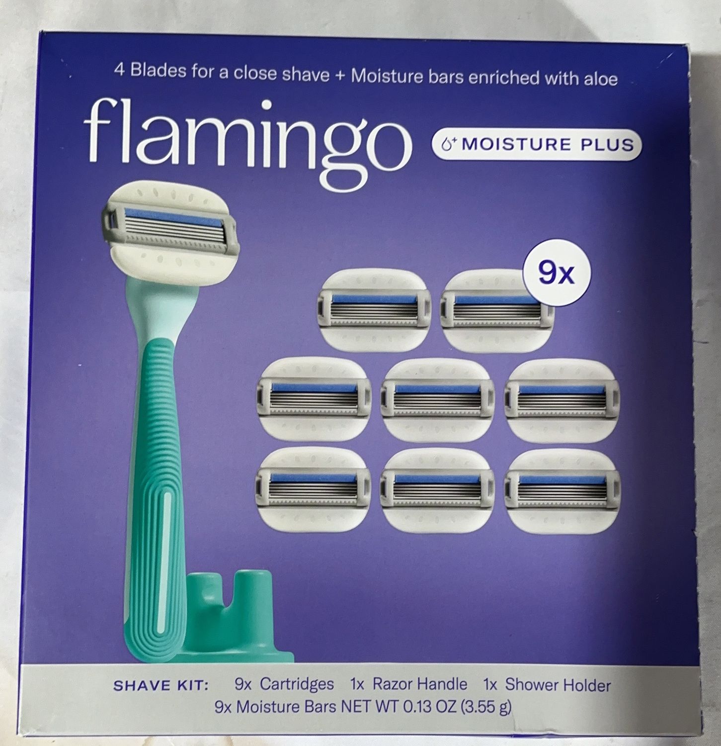 Flamingo Moist+ Razor Set  – Personal Care Household Product | Item #1935180-OPEN BOX