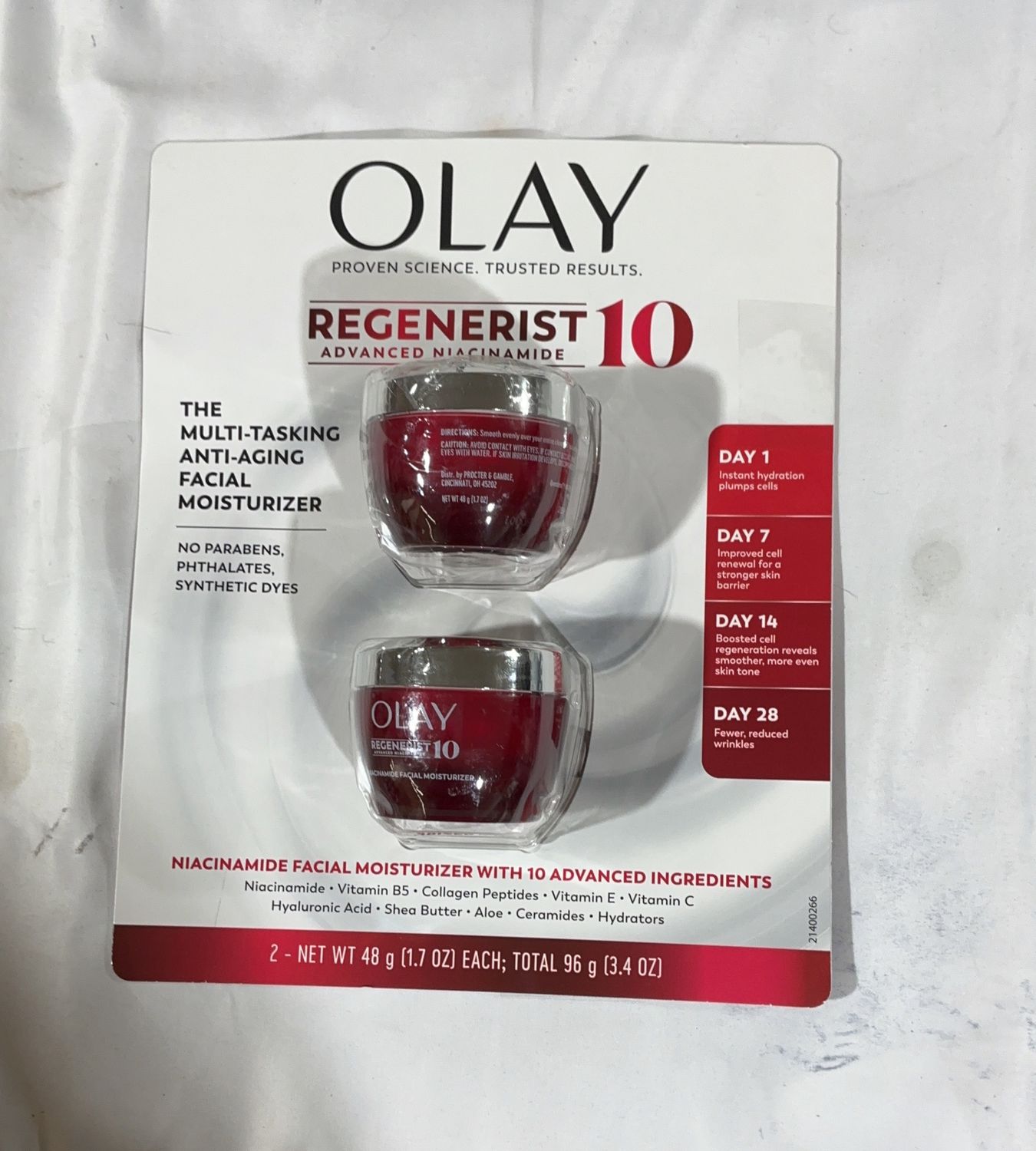 Olay Regenerist 10  – Personal Care Household Product | Item #1938952-OPEN BOX