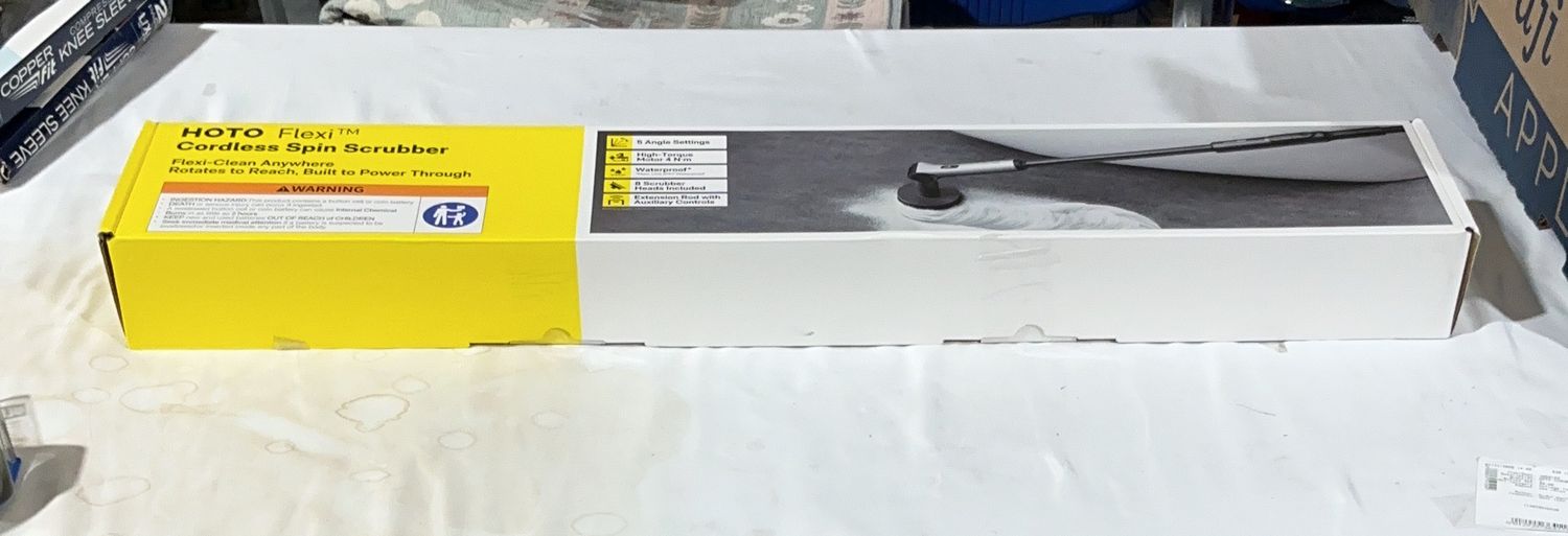 Hoto Flexi Spin Scrubber  – Household Essentials Household Product | Item #1959104