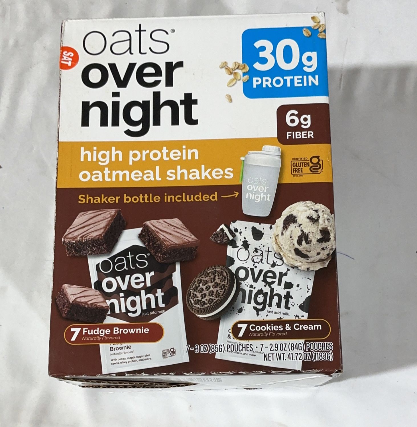 Oats Overnight 30G Cc+Fb  – Vitamins And Supplements Household Product | Item #1972488-OPEN BOX