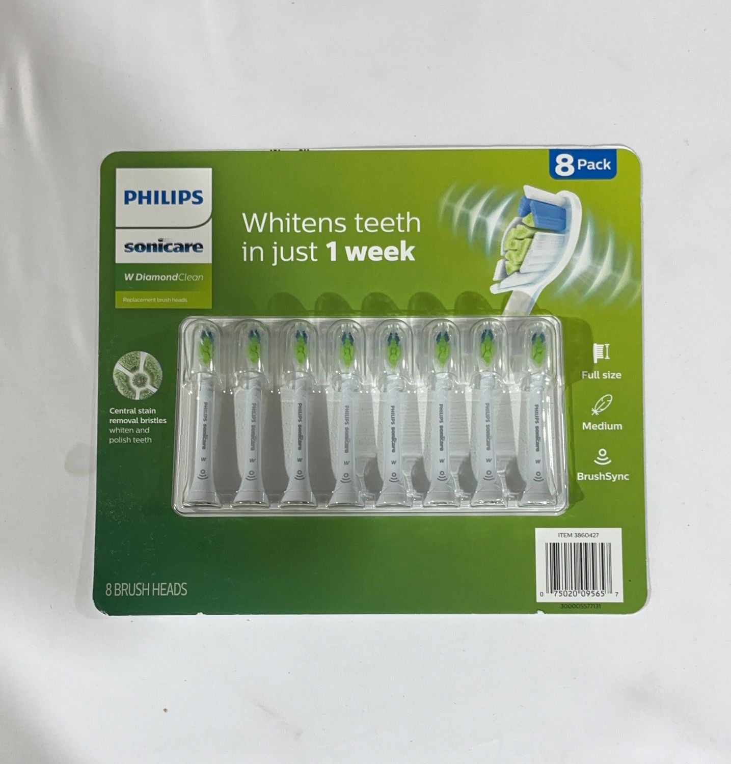 Sonicare Dclean Brush Hds  – Oral Care Household Product | Item #3860427-LIKE NEW