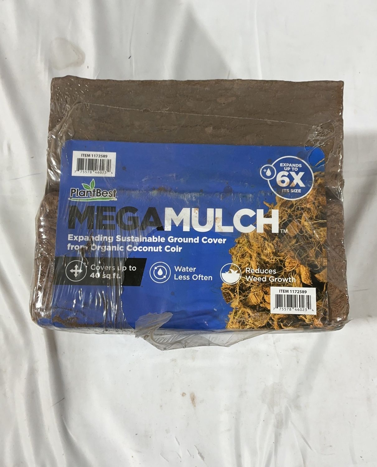 Cocomulch Expanding Block  – Outdoor Living And Garden Outdoor / Garden Product | Item #1172589-OPEN BOX