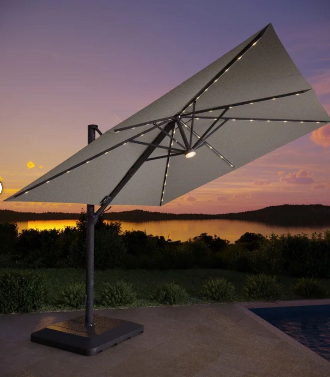 Atleisure 10' Solar Led  – Outdoor Furniture Outdoor / Garden Product | Item #1768213-USED