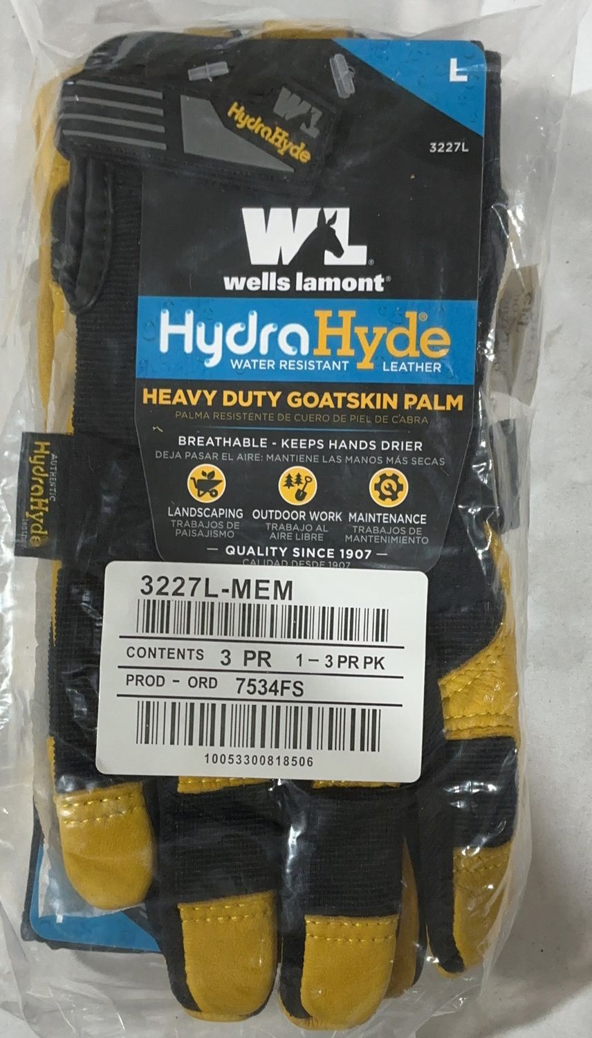 Men'S Hydrahyde Glove (L) – Safety Wear Outdoor / Garden Product | Item #149012-LIKE NEW