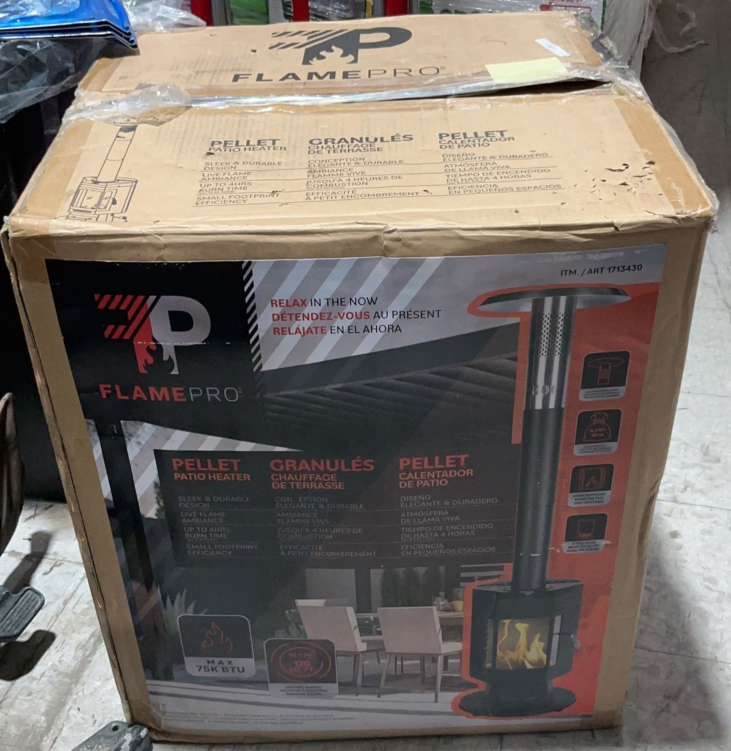 Ghp Pellet Patio Heater  – Outdoor Living And Garden Outdoor / Garden Product | Item #1713430