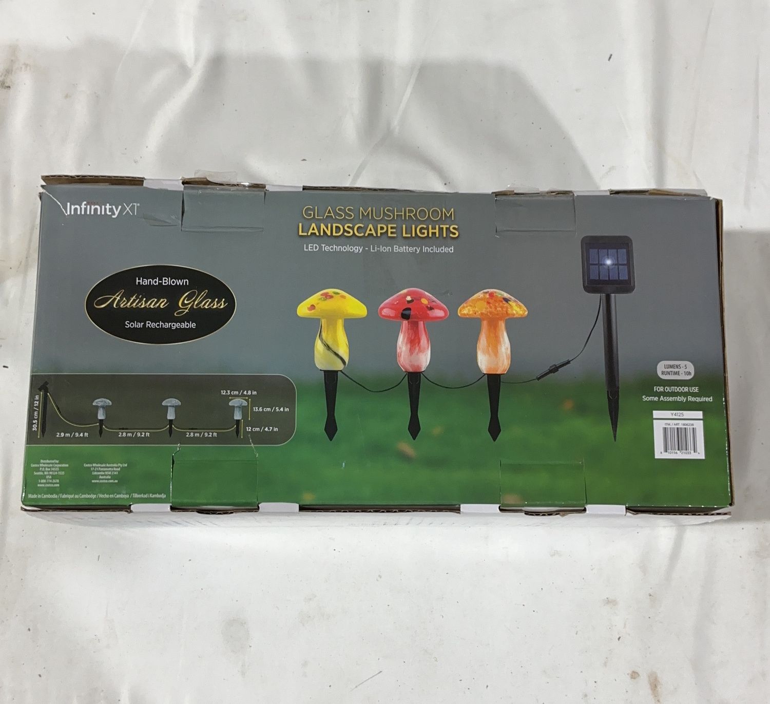 Solar Mushroom Lights  – Lighting Outdoor / Garden Product | Item #1806238-OPEN BOX