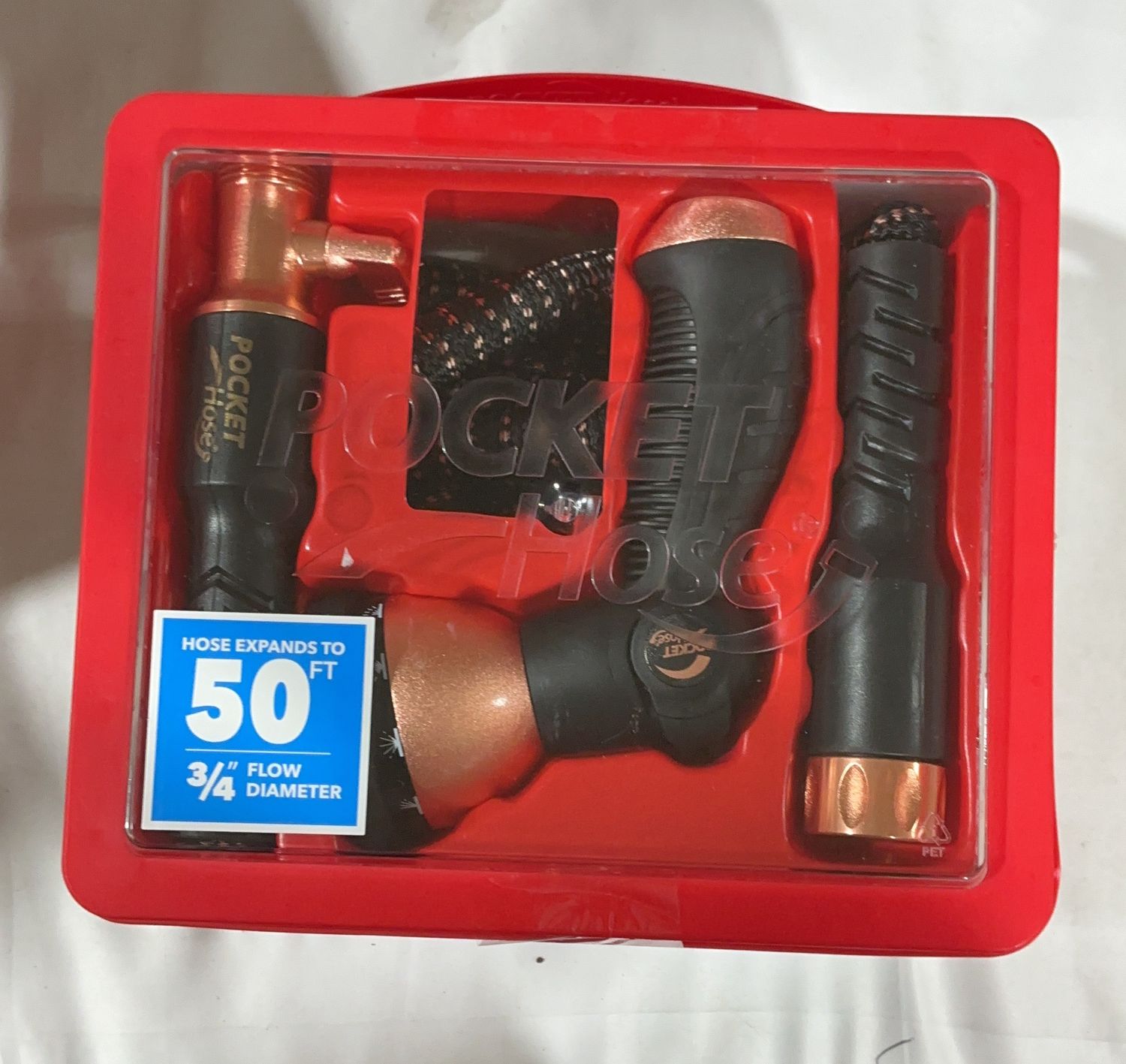 Pocket Hose Copper Bullet  – Outdoor Living And Garden Outdoor / Garden Product | Item #1843137-OPEN BOX