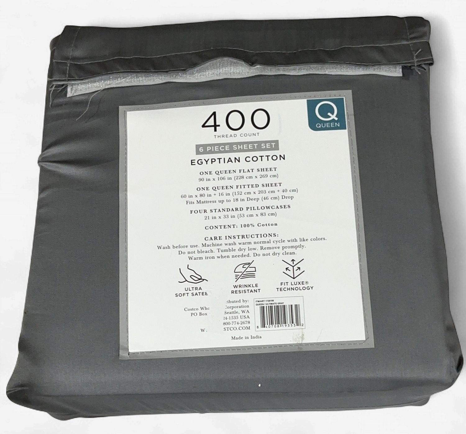 400 Tc Egypt Cotton Queen  – Bedding Household Product | Item #1726198