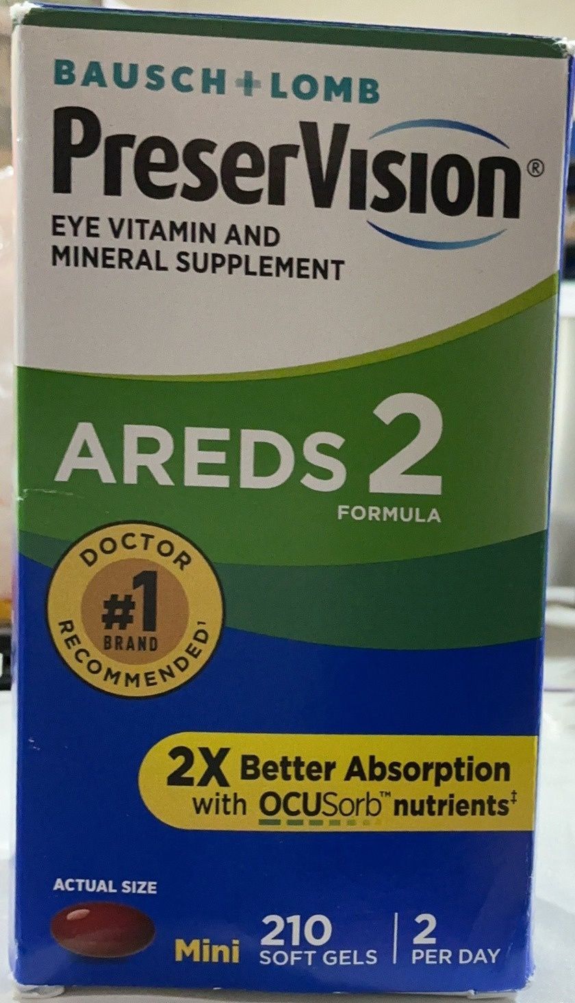 Preservision Areds2 210Ct  – Vitamins And Supplements Personal Care Product | Item #1148964-OPEN BOX
