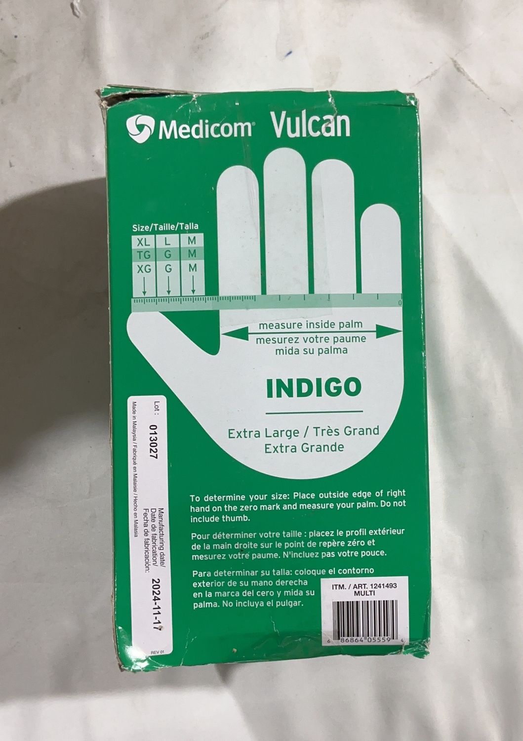 Vulcan Nitrile Gloves Xlg  – Automotive Accessories Personal Care Product | Item #1241493