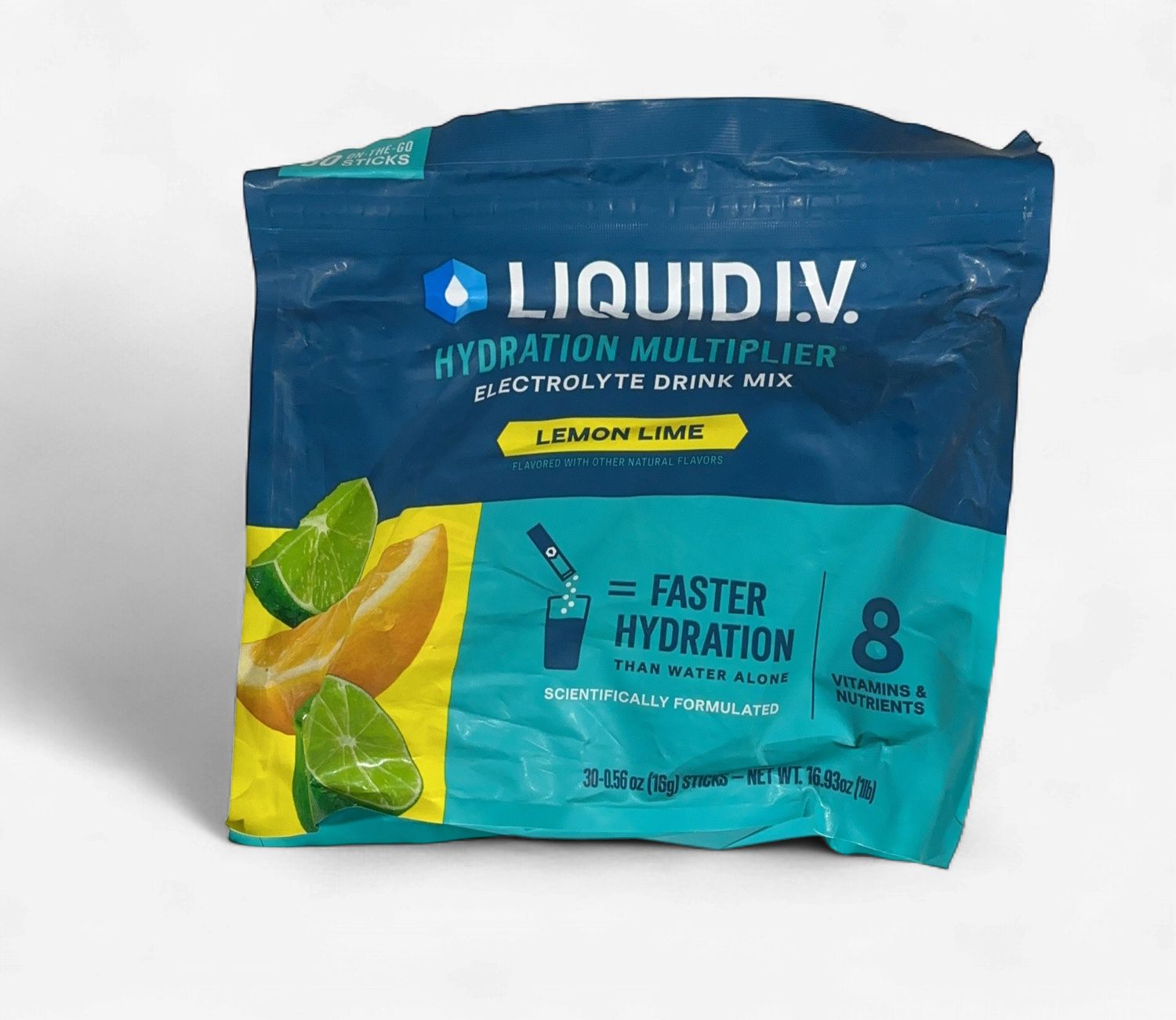 Liquid Iv Lemon Lime  – Vitamins And Supplements Personal Care Product | Item #1267379-OPEN BOX