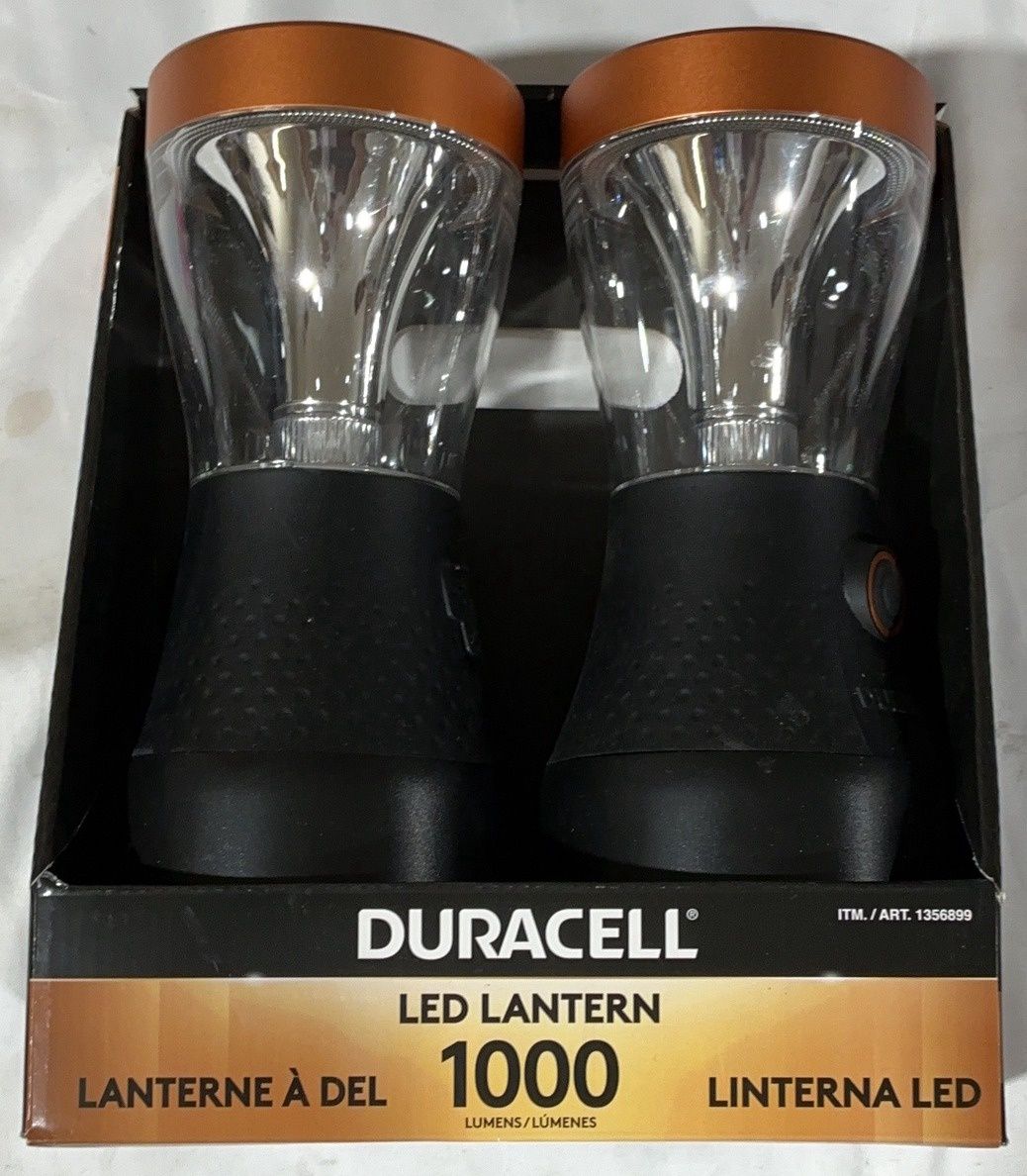 Duracell 2Pk Lantern  – Mixed Sports And Outdoors Personal Care Product | Item #1356899-OPEN BOX