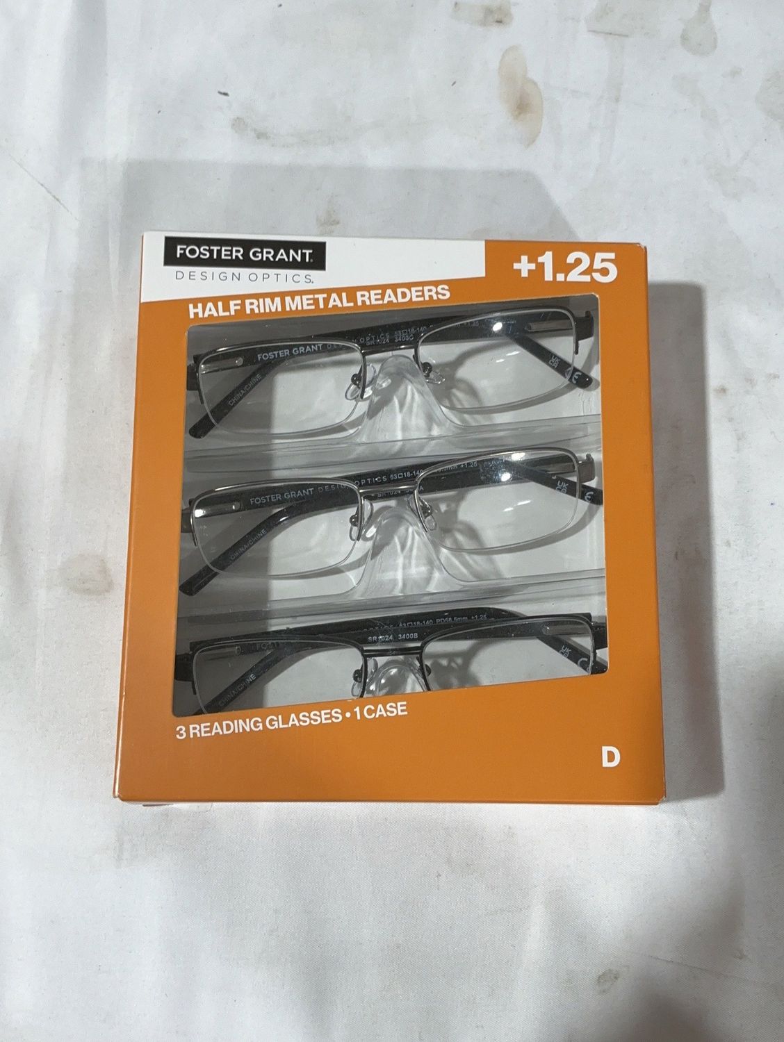 Fgx Lyden +1.25 Mens 3Pk  – Mixed Books Movies And Music Personal Care Product | Item #1618385-OPEN BOX