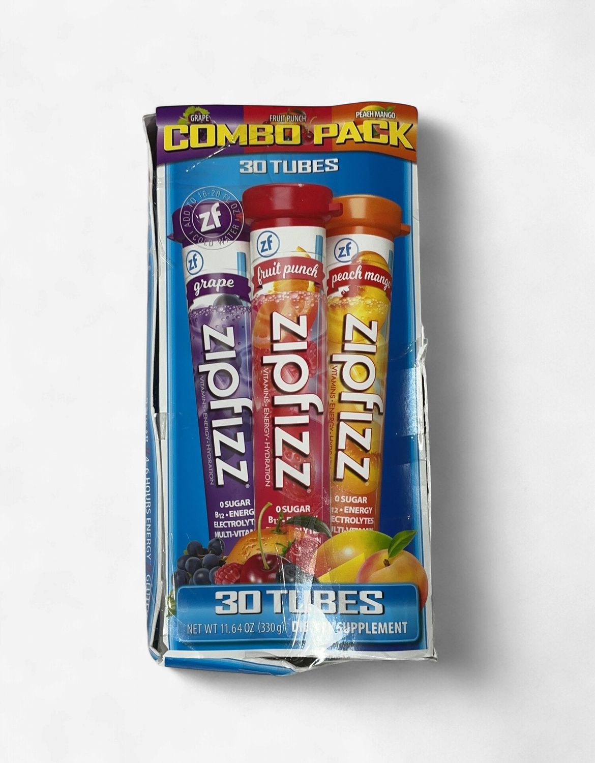 Zipfizz Variety Pk 30 Ct  – Vitamins And Supplements Personal Care Product | Item #135576