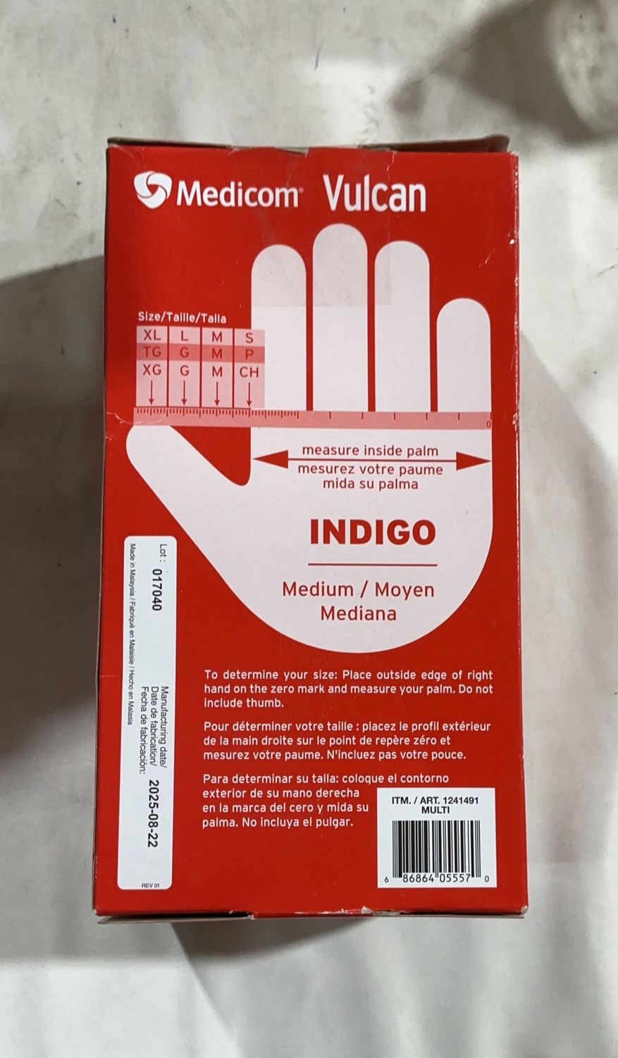 Vulcan Nitrile Med Gloves  – Automotive Accessories Personal Care Product | Item #1241491