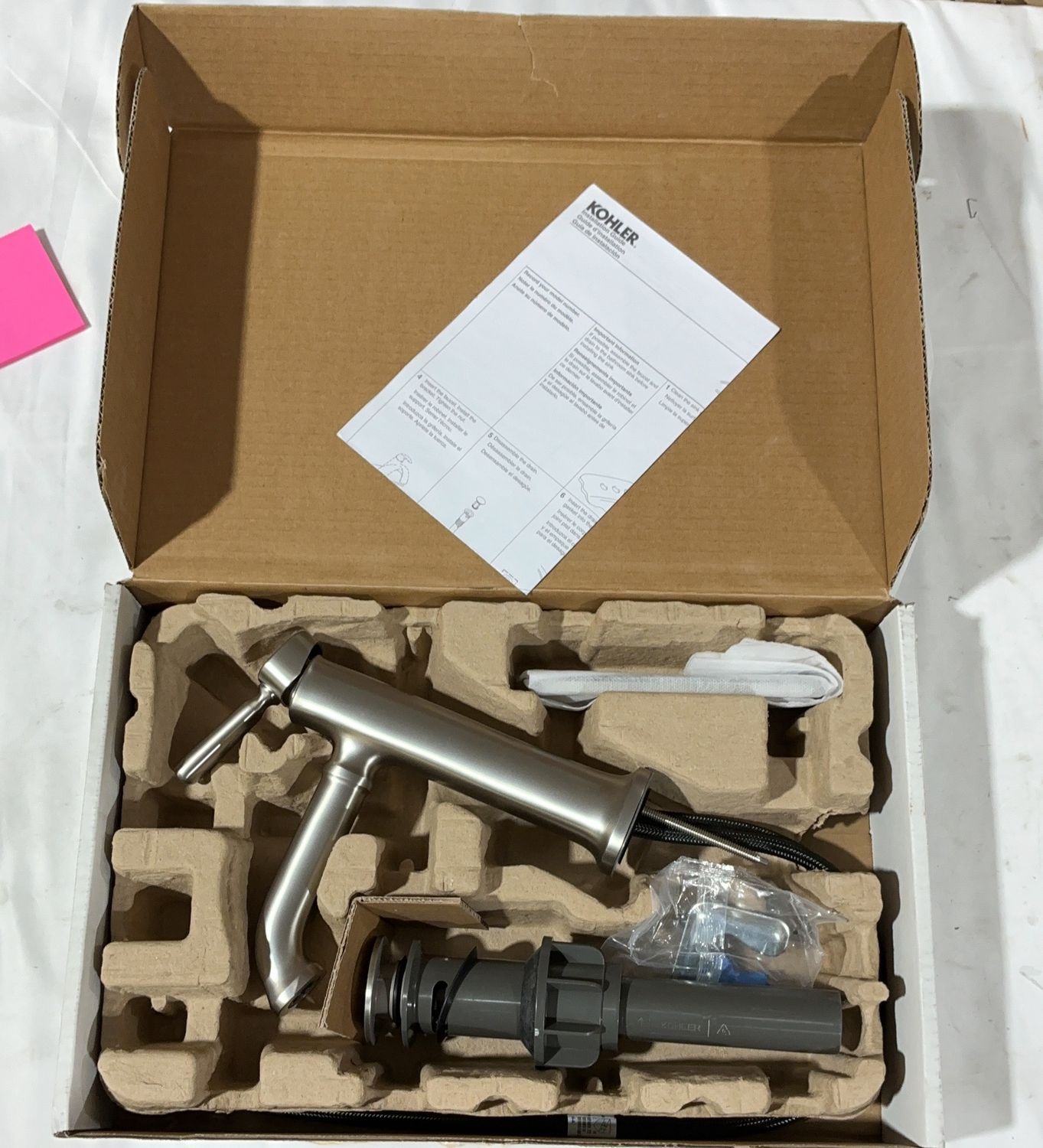 Terzet Single Handle  – Bathroom Fixtures Personal Care Product | Item #1848525-OPEN BOX