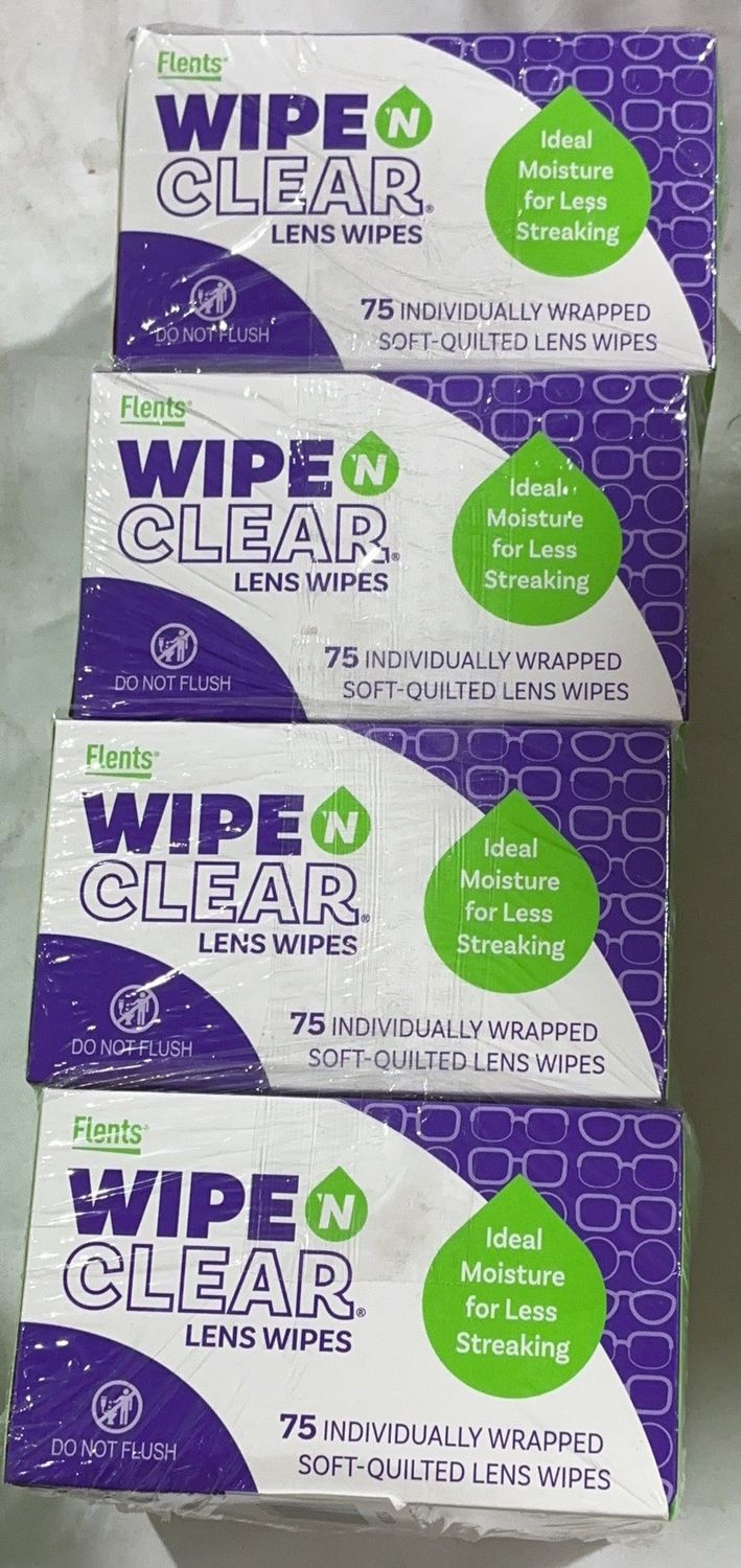 Wipe N Clear Lens Wipes  – Eye Care Personal Care Product | Item #1930184