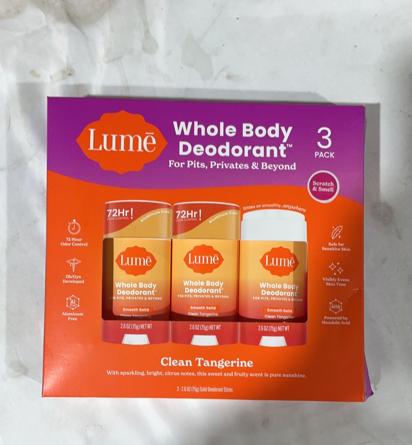 Lume Whole Body Deo  – Personal Care Personal Care Product | Item #1936909-OPEN BOX