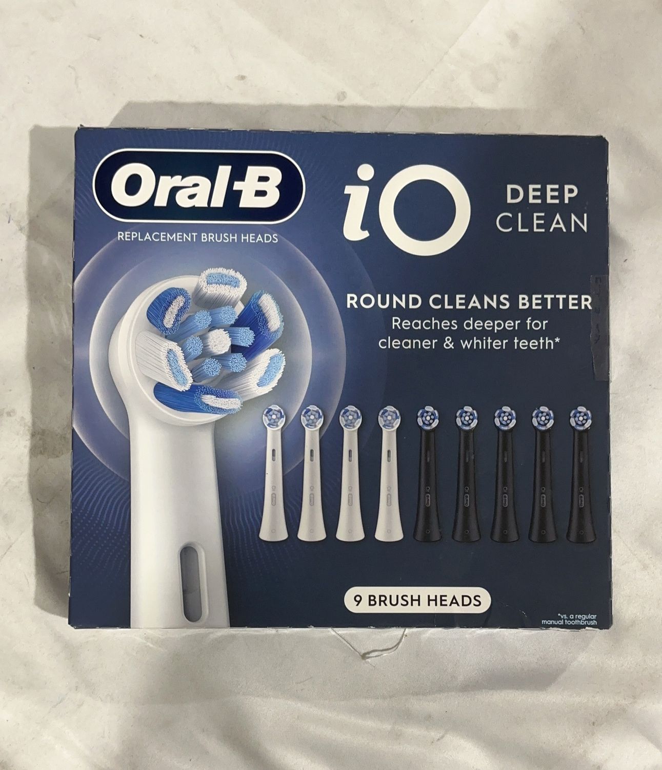 Oral-B Io Brushheads 9Ct  – Oral Care Personal Care Product | Item #4610583-OPEN BOX