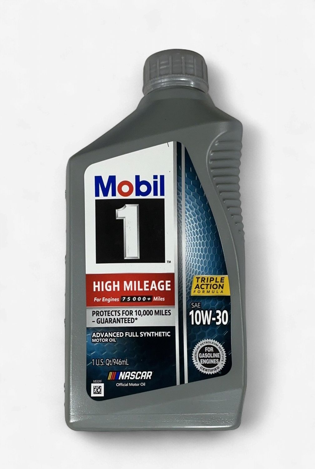 Mobil 1 High Mileag 10W30  – Automotive Filters Personal Care Product | Item #966092-LIKE NEW