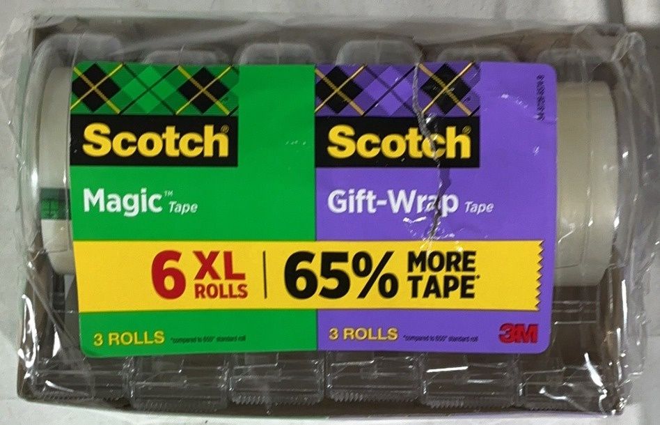 3M Magic 3/4"X1100"/6Pk  – Office Supplies Personal Care Product | Item #675749-OPEN BOX
